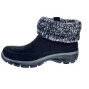 Botines Skechers zapatos Mujer modelo Easy Going Negro 