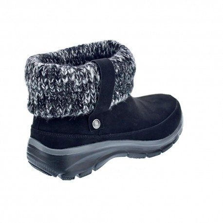 Botines Skechers zapatos Mujer modelo Easy Going Negro 