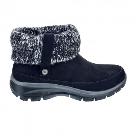 Botines Skechers zapatos Mujer modelo Easy Going Negro 