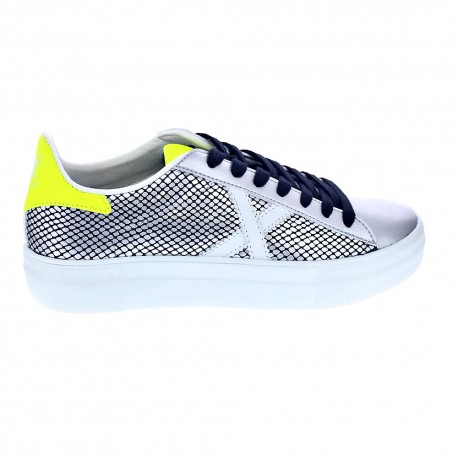 Zapatillas Munich zapatos Mujer modelo Rete Sky 10 Plata 