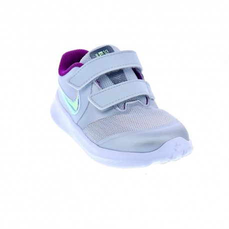 Zapatillas Nike zapatos Niña modelo Star Runner Plata 