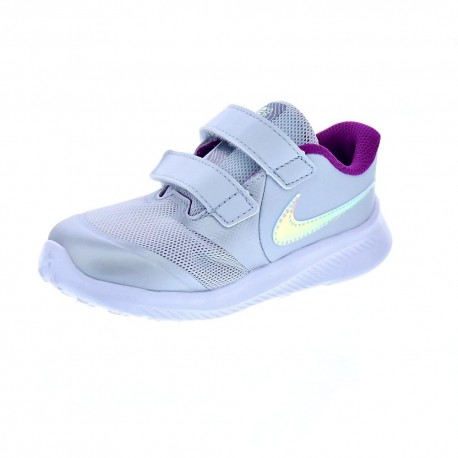 Zapatillas Nike zapatos Niña modelo Star Runner Plata 