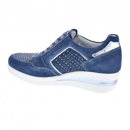Zapatillas Nero Giardini zapatos Mujer modelo 0453 203 Azul 
