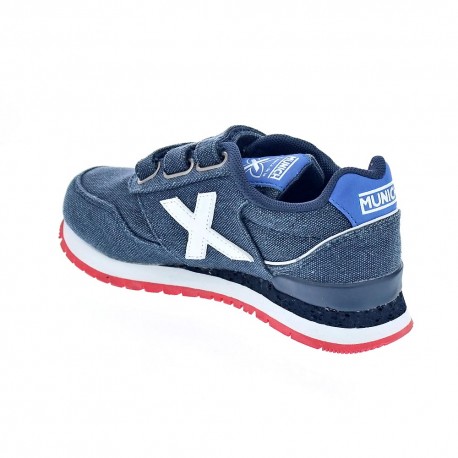 Zapatillas Munich Sport zapatos Niño modelo Dash Canvas Azul 