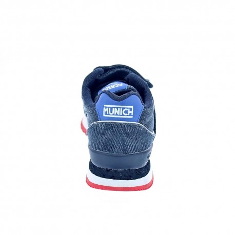 Zapatillas Munich Sport zapatos Niño modelo Dash Canvas Azul 