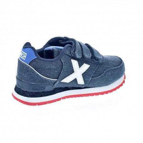Zapatillas Munich Sport zapatos Niño modelo Dash Canvas Azul 