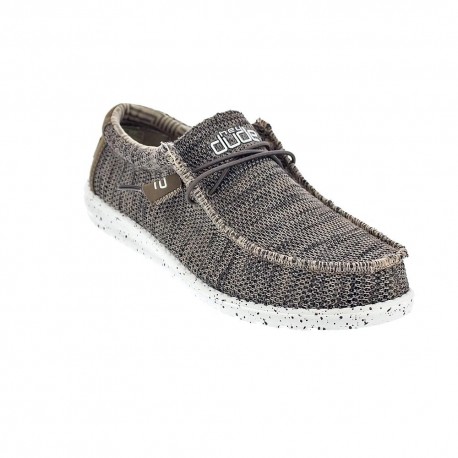 Mocasines Hey Dude zapatos Hombre modelo Wally Sox Marrón 