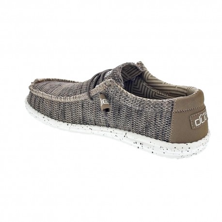 Mocasines Hey Dude zapatos Hombre modelo Wally Sox Marrón 