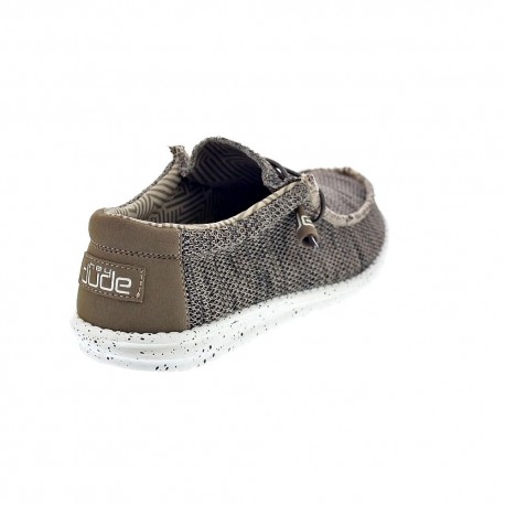 Mocasines Hey Dude zapatos Hombre modelo Wally Sox Marrón 