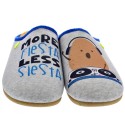 Pantuflas Potatoes zapatos Hombre modelo Bondo Gris 