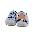 Pantuflas Potatoes zapatos Hombre modelo Bondo Gris 