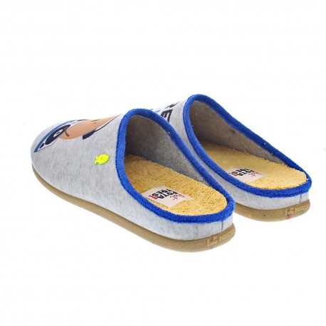 Pantuflas Potatoes zapatos Hombre modelo Bondo Gris 
