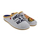 Pantuflas Potatoes zapatos Hombre modelo Kericho Gris 