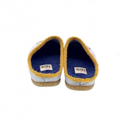 Pantuflas Potatoes zapatos Hombre modelo Kericho Gris 
