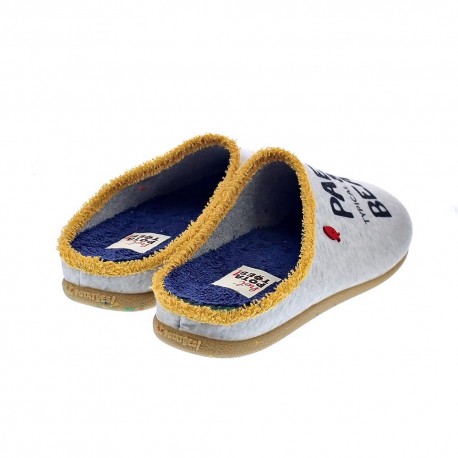 Pantuflas Potatoes zapatos Hombre modelo Kericho Gris 