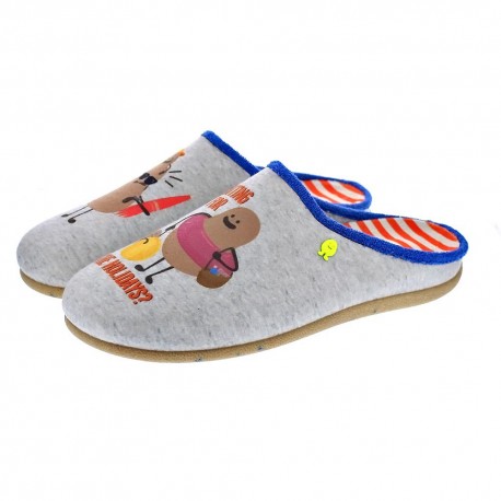 Pantuflas Potatoes zapatos Hombre modelo Lusaka Gris 