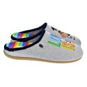 Pantuflas Potatoes zapatos Hombre modelo Maua Gris 