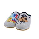 Pantuflas Potatoes zapatos Hombre modelo Maua Gris 