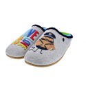 Pantuflas Potatoes zapatos Hombre modelo Maua Gris 