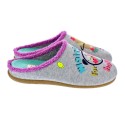Pantuflas Potatoes zapatos Mujer modelo Litein Gris 