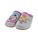Pantuflas Potatoes zapatos Mujer modelo Litein Gris 