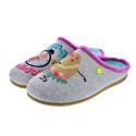 Pantuflas Potatoes zapatos Mujer modelo Litein Gris 