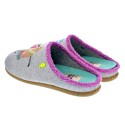 Pantuflas Potatoes zapatos Mujer modelo Litein Gris 