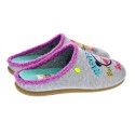 Pantuflas Potatoes zapatos Mujer modelo Litein Gris 