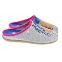 Pantuflas Potatoes zapatos Mujer modelo Garissa Gris 