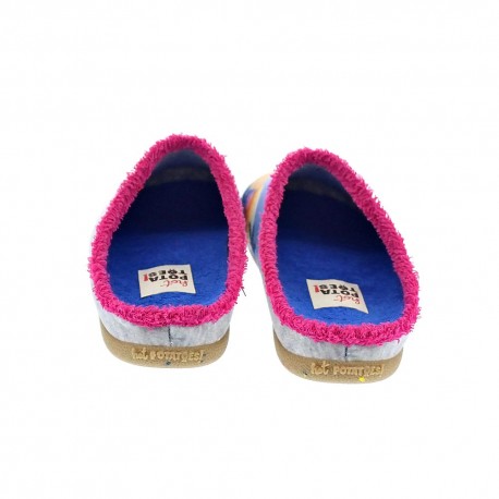Pantuflas Potatoes zapatos Mujer modelo Garissa Gris 