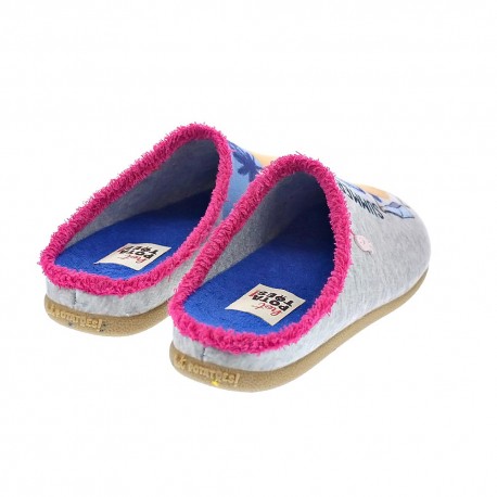 Pantuflas Potatoes zapatos Mujer modelo Garissa Gris 