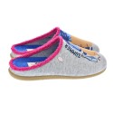 Pantuflas Potatoes zapatos Mujer modelo Garissa Gris 