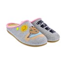 Pantuflas Potatoes zapatos Mujer modelo Medea Gris 