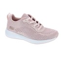 Zapatillas Skechers zapatos Mujer modelo Bobs Squad Rosa 
