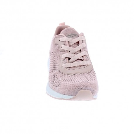 Zapatillas Skechers zapatos Mujer modelo Bobs Squad Rosa 