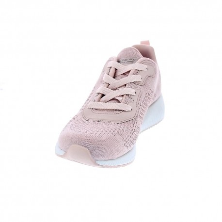 Zapatillas Skechers zapatos Mujer modelo Bobs Squad Rosa 