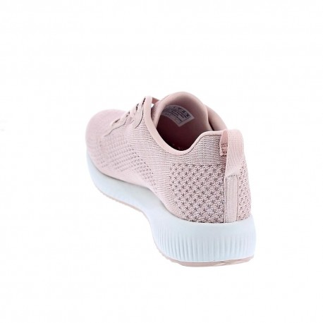 Zapatillas Skechers zapatos Mujer modelo Bobs Squad Rosa 