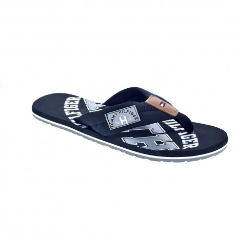 Sandalias Tommy Hilfiger zapatos Hombre modelo Essential Beach Negro 