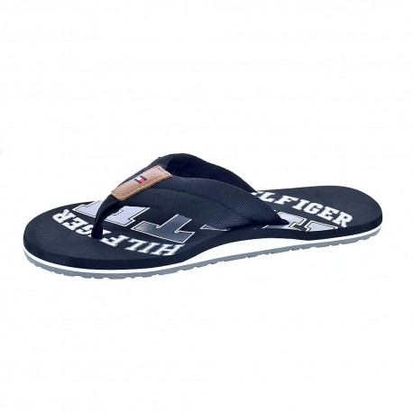 Sandalias Tommy Hilfiger zapatos Hombre modelo Essential Beach Negro 