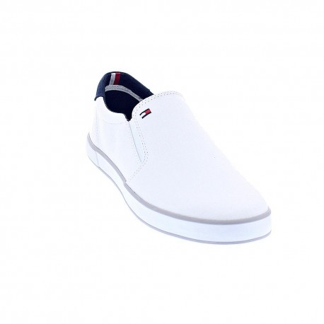 Mocasines Tommy Hilfiger zapatos Hombre modelo Slip On Sneaker Blanco 