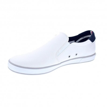 Mocasines Tommy Hilfiger zapatos Hombre modelo Slip On Sneaker Blanco 