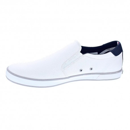 Mocasines Tommy Hilfiger zapatos Hombre modelo Slip On Sneaker Blanco 