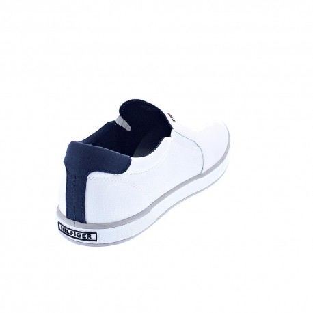 Mocasines Tommy Hilfiger zapatos Hombre modelo Slip On Sneaker Blanco 