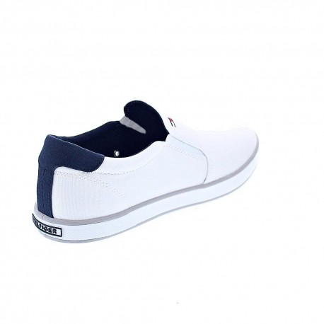 Mocasines Tommy Hilfiger zapatos Hombre modelo Slip On Sneaker Blanco 