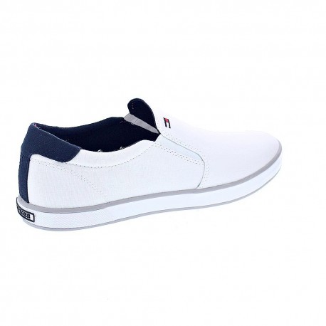 Mocasines Tommy Hilfiger zapatos Hombre modelo Slip On Sneaker Blanco 