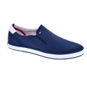 Mocasines Tommy Hilfiger zapatos Hombre modelo Slip On Sneaker Azul 