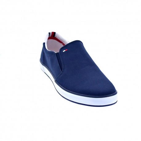 Mocasines Tommy Hilfiger zapatos Hombre modelo Slip On Sneaker Azul 