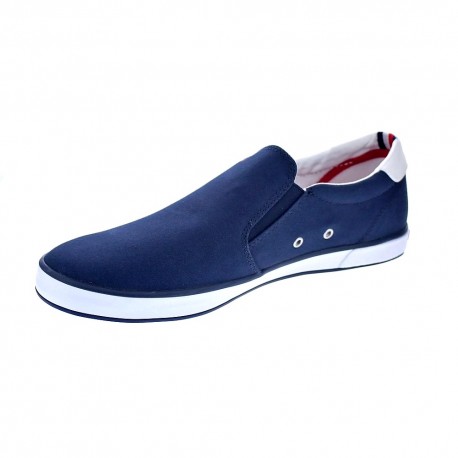 Mocasines Tommy Hilfiger zapatos Hombre modelo Slip On Sneaker Azul 