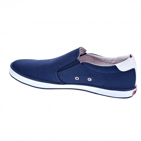 Mocasines Tommy Hilfiger zapatos Hombre modelo Slip On Sneaker Azul 