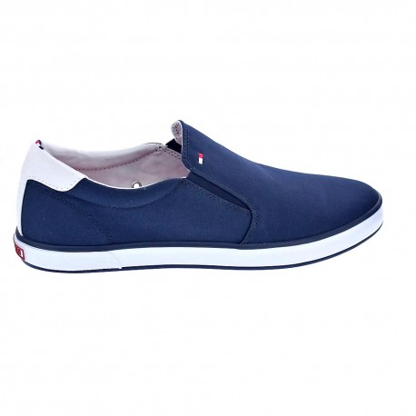 Mocasines Tommy Hilfiger zapatos Hombre modelo Slip On Sneaker Azul 